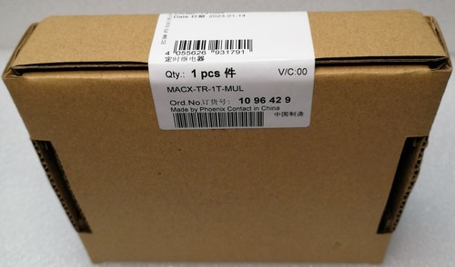 Phoenix contact macx mul - contact, macx-tr-1t-mul